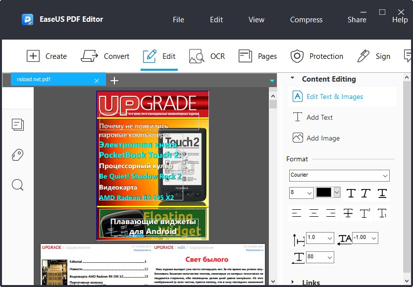 EaseUS PDF Editor Pro crack